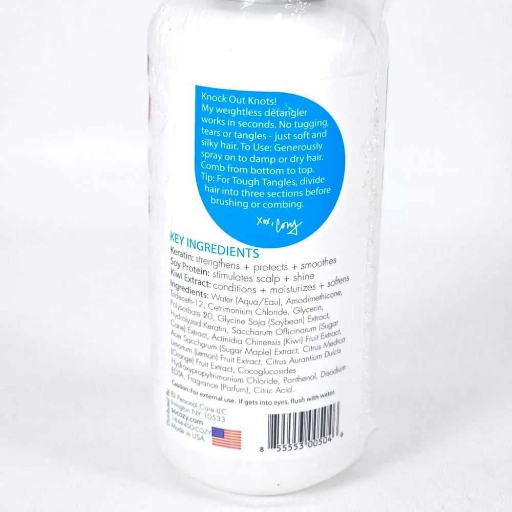 So Cozy Kids‎ Haircare Set Detangler Multi Styler Sealed Soy Kiwi Sulfate Free